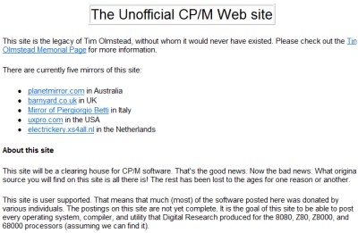 CPM Web Site